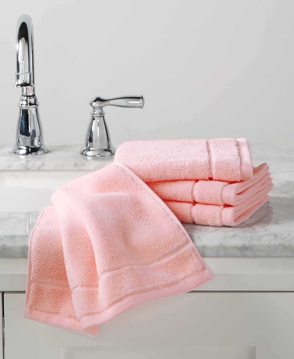 Arch Studio Quick Dry Hand Towel 2-pack, Exclusively At Macy's In Blush