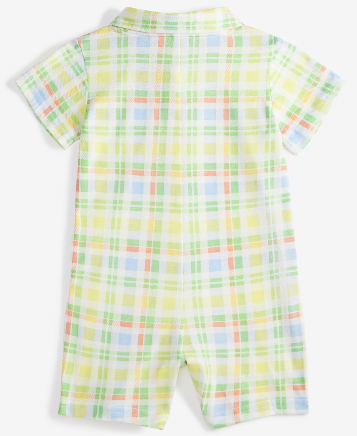 First Impressions Baby Boys Park Plaid Sunsuit, Exclusively At Macy's In Multi