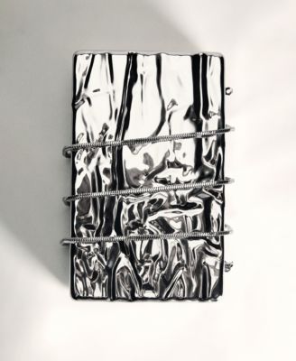 MANGO Women's Textured Clutch Bag