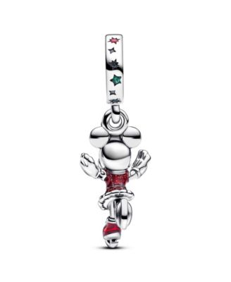 Minnie Mouse Ice Skating Dangle Charm