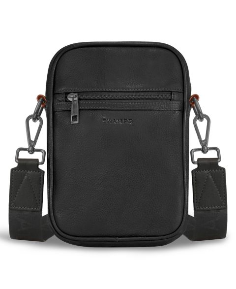 Сумка CHAMPS Onyx Vertical Leather Cross Body, цвет: Чёрный
