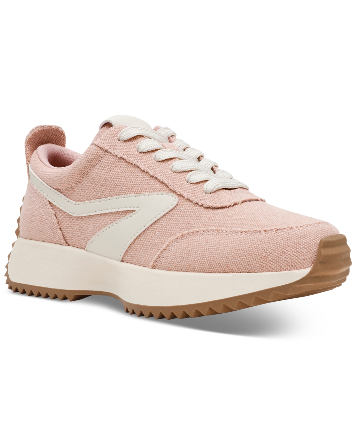 Dv Dolce Vita Women's Bynx Lace-up Jogger Sneakers In Dusty Rose