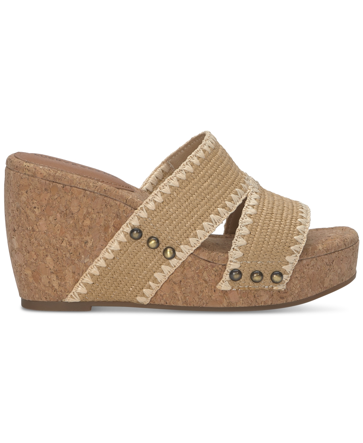 LUCKY BRAND WOMEN'S VICKTA PLATFORM WEDGE SANDALS 
