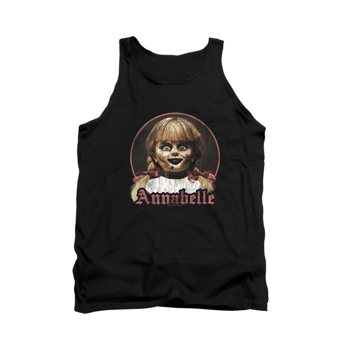 Men's Portrait Adult Tank Top - Black