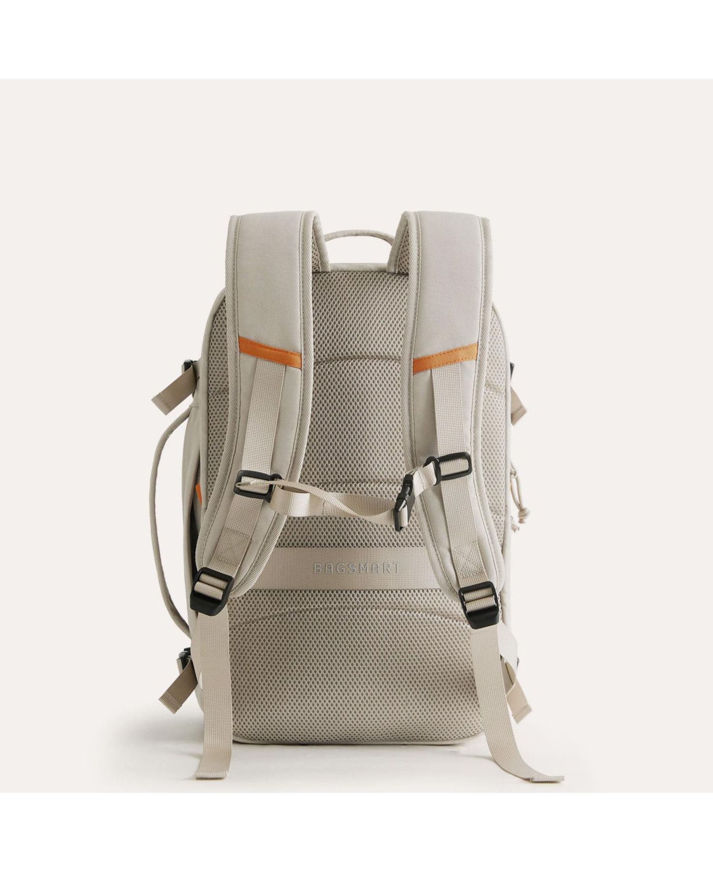 Рюкзак BAGSMART Faro 29L Carry On Travel Set Bone White, цвет: Бежевый — фото 9
