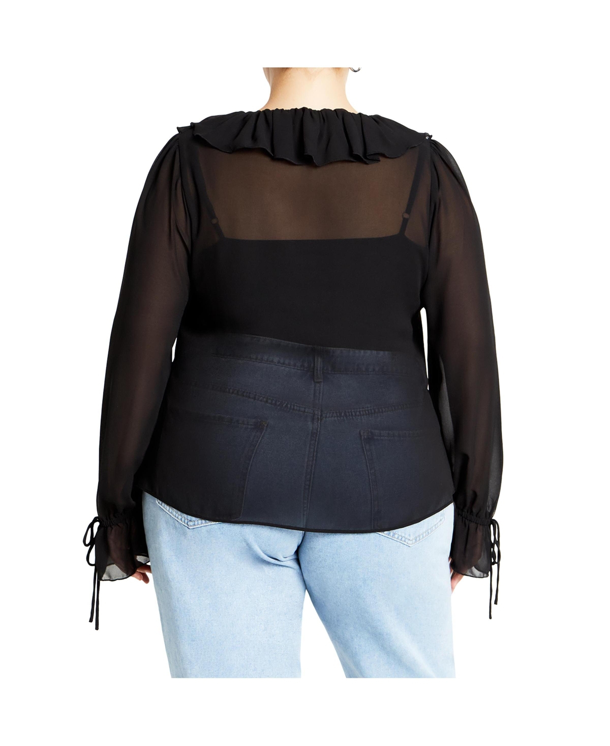 City Chic Plus Felix Top