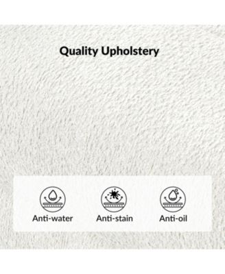 Rosalina Modern Recliner with Built-In Nightlight and Wooden Base