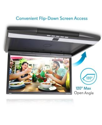 17.3'' Car Overhead Monitor with HDMI, USB, Micro SD, 1080p Support