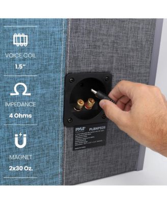 Dual Subwoofer Box System, 8'' Vented Enclosure, 800W Max, LED Lights