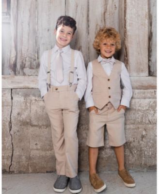 Toddler Boys Slant Pocket Pants Light Taupe - Toddler|Child