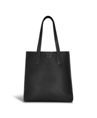 Onyx Collection Leather Vertical Tote