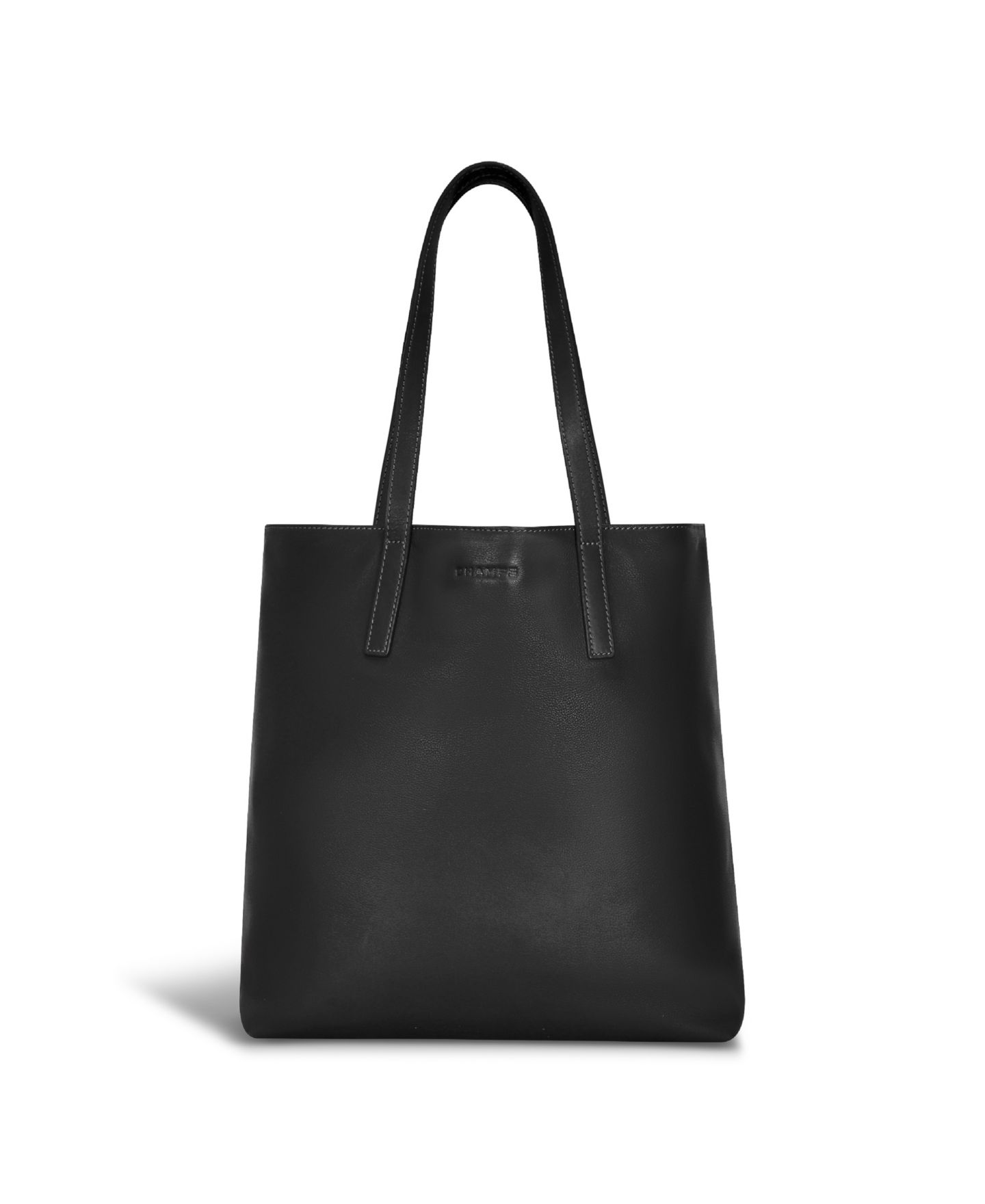 Сумка CHAMPS Onyx Collection Leather Vertical Tote, цвет: Чёрный — фото 2