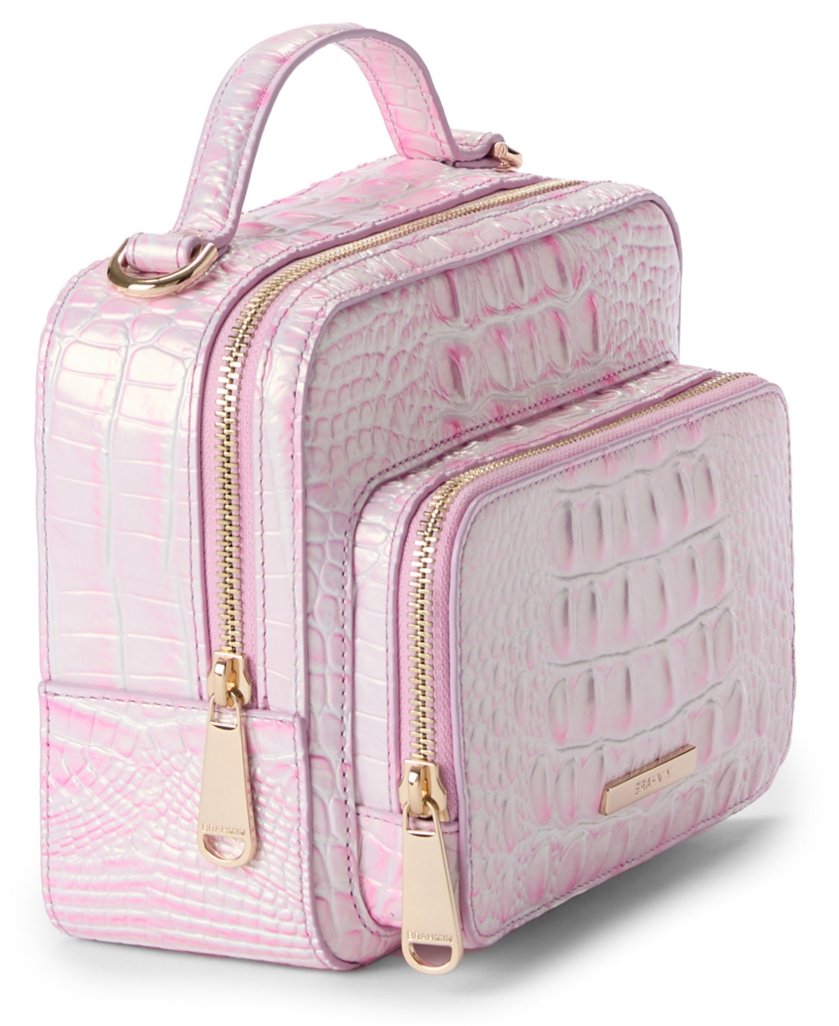 Brahmin Tori Rose Water Small Leather Melbourne Crossbody In Rose Water
