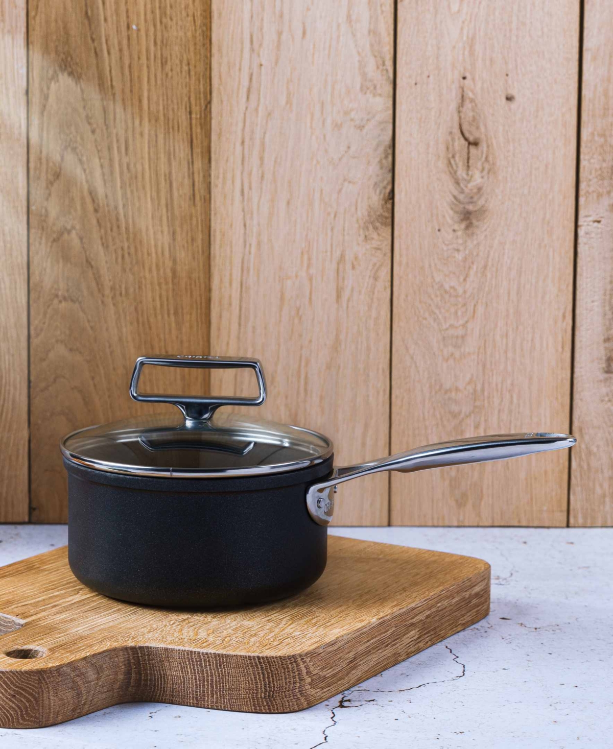 Cristel Castel Pro Ultralu 1.5 Qt Non-stick Saucepan With In No Color