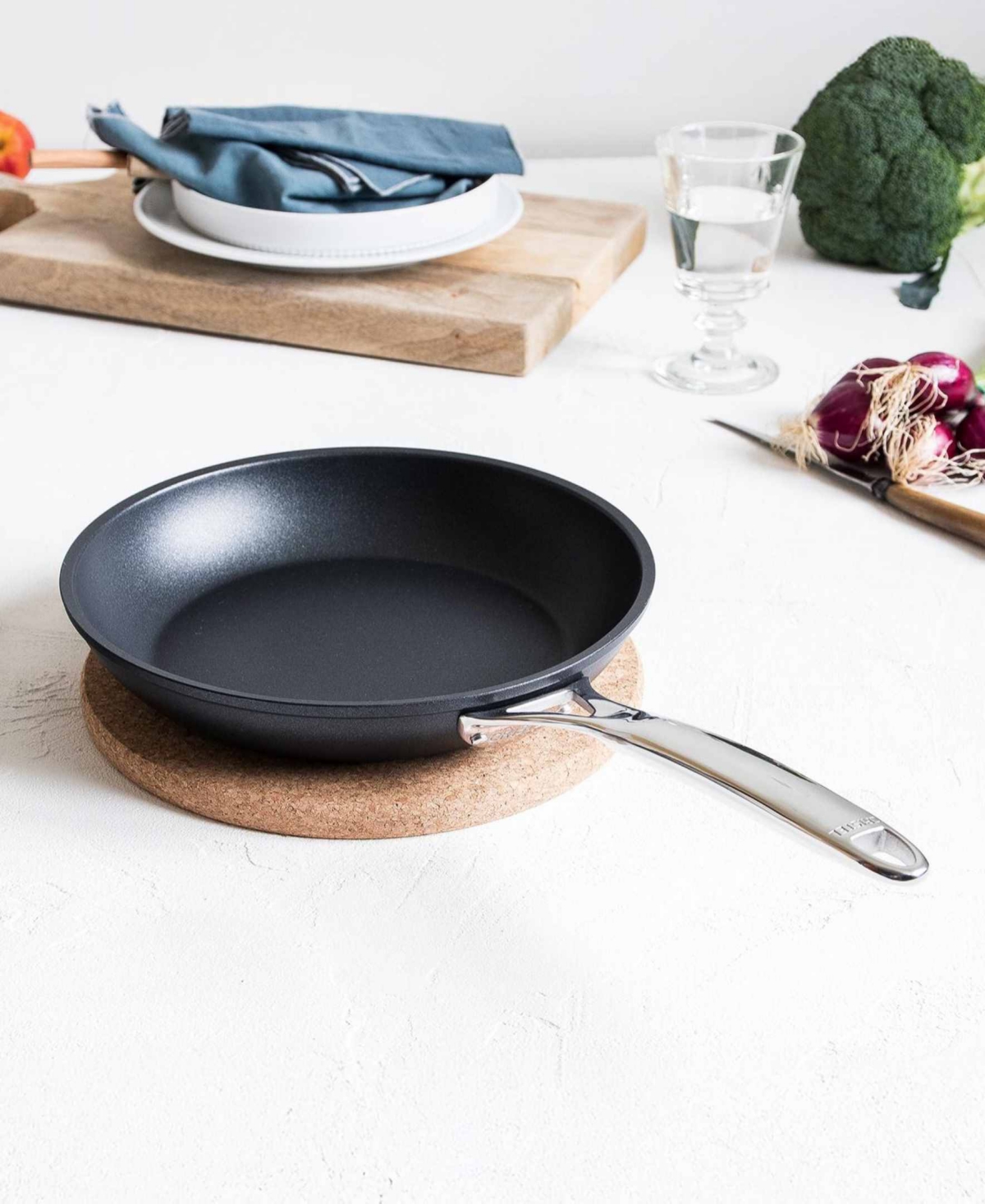 Cristel Castel Pro Ultralu 10" Nonstick Fry Pan In No Color