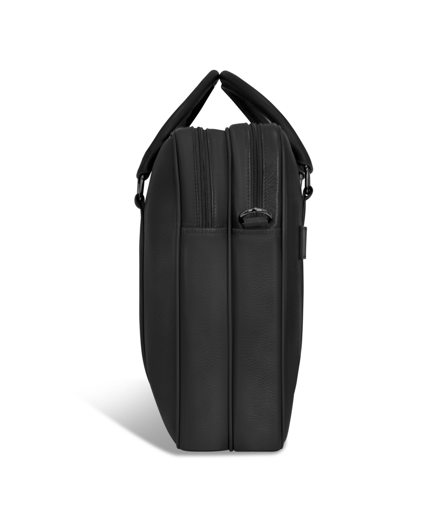 Сумка CHAMPS Onyx Collection Leather Briefcase, цвет: Чёрный — фото 5