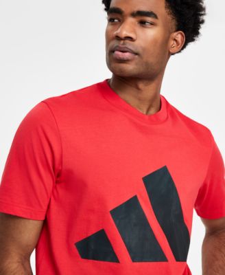 Men's 3-Bar Logo Graphic Cotton T-Shirt  