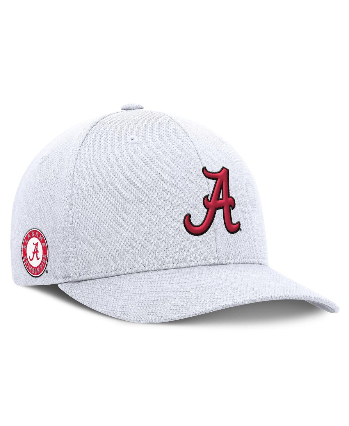 Men's White Alabama Crimson Tide Reflex Logo Flex Hat - White