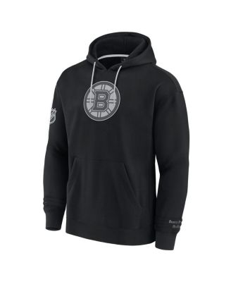 Men's Black Boston Bruins Elements Pace Pullover Hoodie