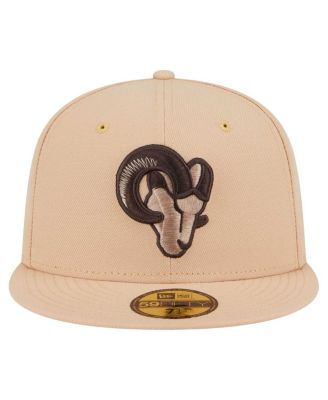Men's Tan Los Angeles Rams Candied Pecan 59FIFTY Fitted Hat