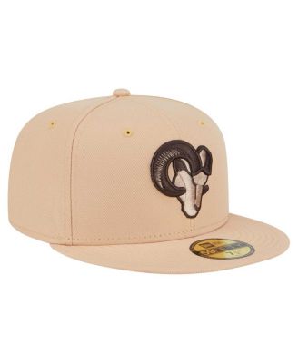 Men's Tan Los Angeles Rams Candied Pecan 59FIFTY Fitted Hat