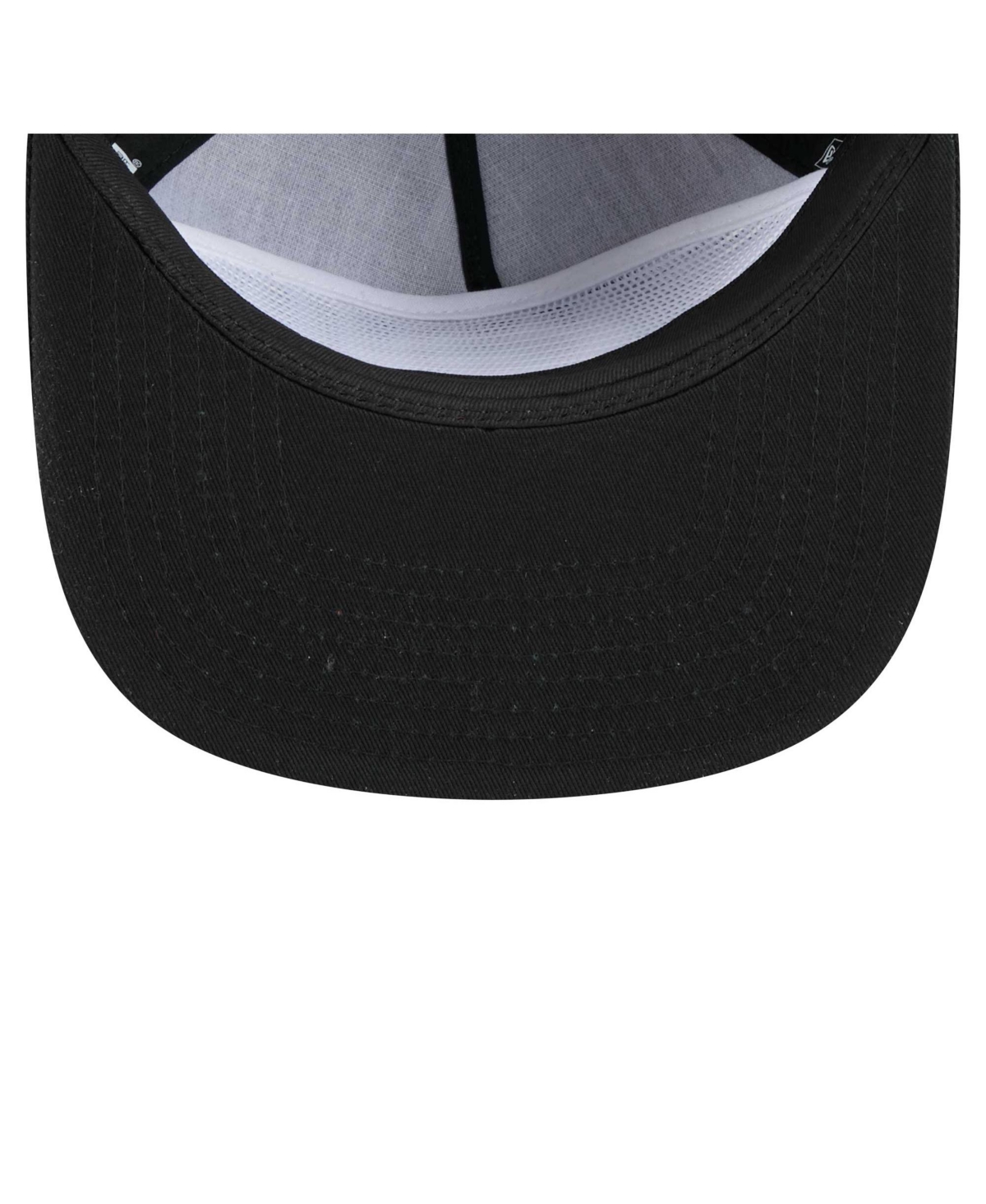 New Era Men's Black Green Bay Packers B-Dub Golfer Snapback Hat