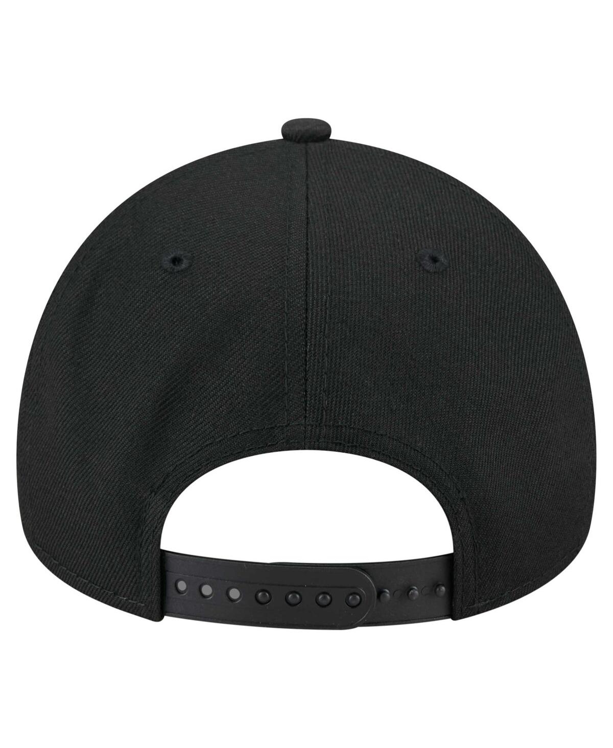 New Era Men's Black Kansas City Chiefs Smith 9FORTY Adjustable hat