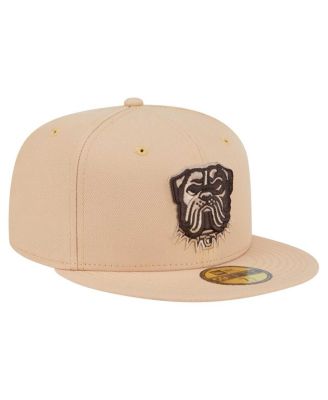 Men's Tan Cleveland Browns Candied Pecan 59FIFTY Fitted Hat