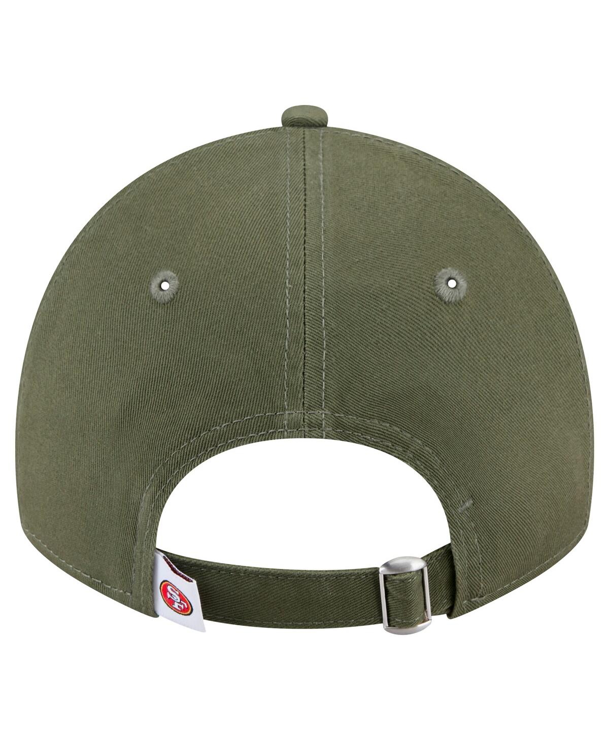 New Era Men's Olive San Francisco 49ers Main 9TWENTY Adjustable Hat