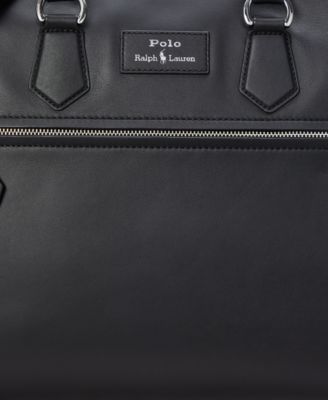 Men's Smooth Leather Commuter Bag