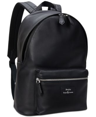 Men's Smooth Leather Backpack