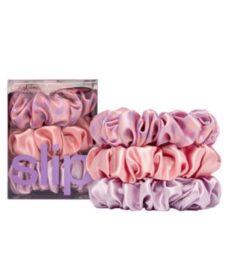 Slip 3-Pc Pure Silk Large Scrunchies Set - Belleflower 51$