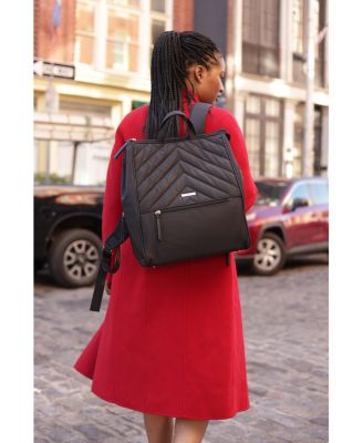 Convertible Organizational Amber Backpack with Lunch Bag