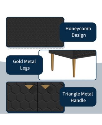 3 Door Accent Cabinet