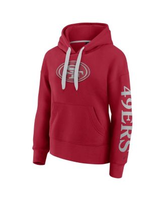Women's Scarlet San Francisco 49ers Elements Next Pullover Hoodie