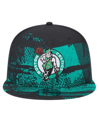 Men's Black Boston Celtics Tip-Off 9FIFTY Snapback Hat