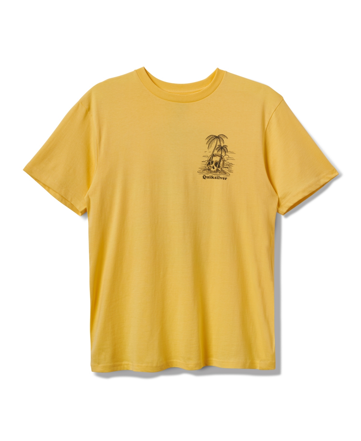 Quiksilver Men's Overgrown Short Sleeve T-shirt In Yellow