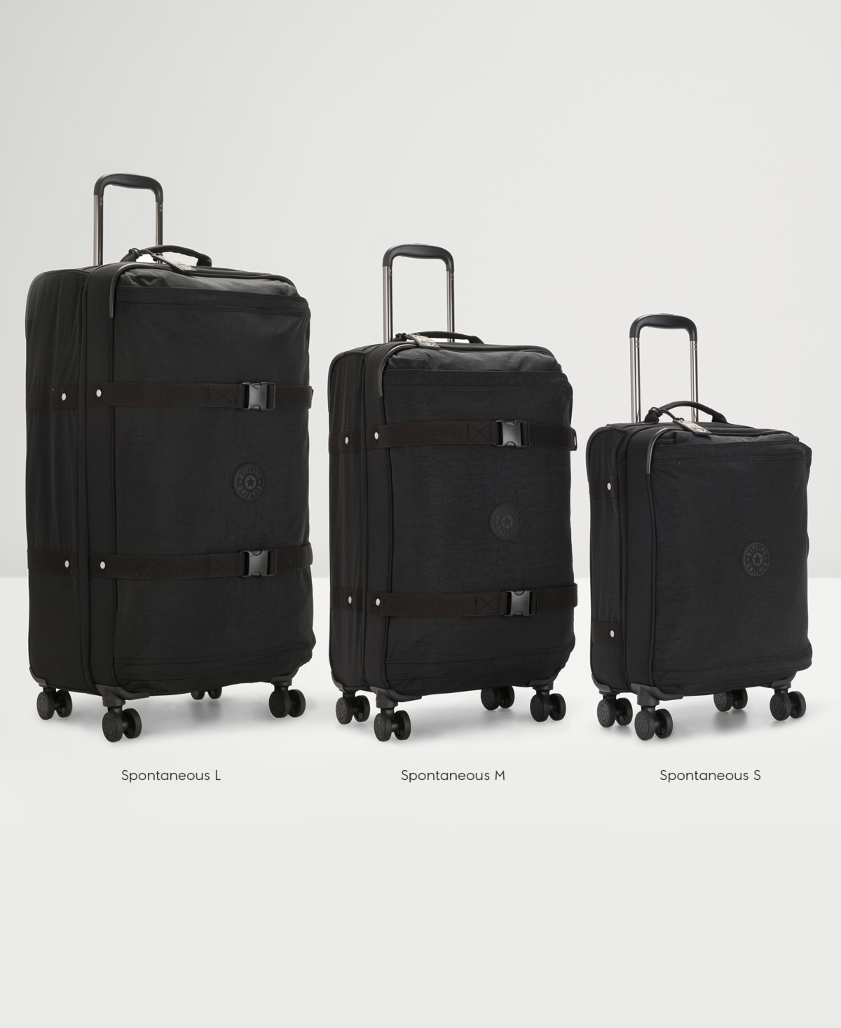 Kipling Spontaneous 31" Large Rolling Luggage In Relaxed Gray