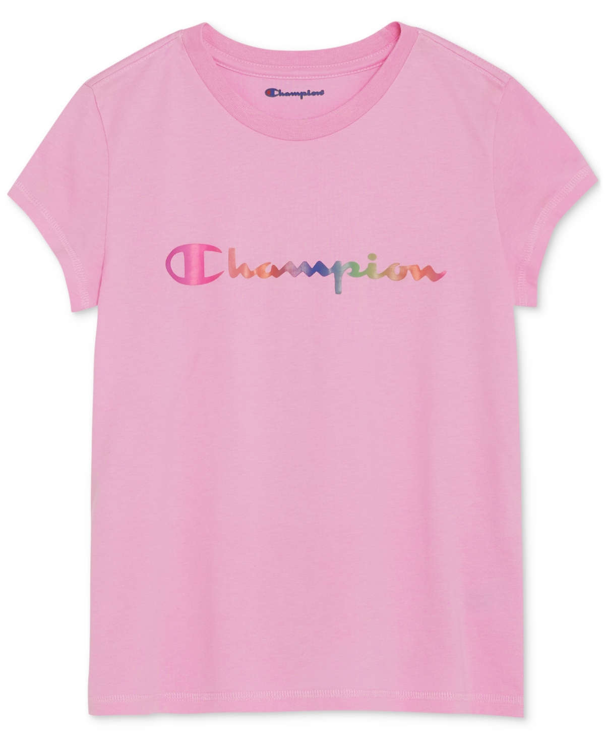CHAMPION BIG GIRLS SHORT-SLEEVE GRAPHIC T-SHIRT 