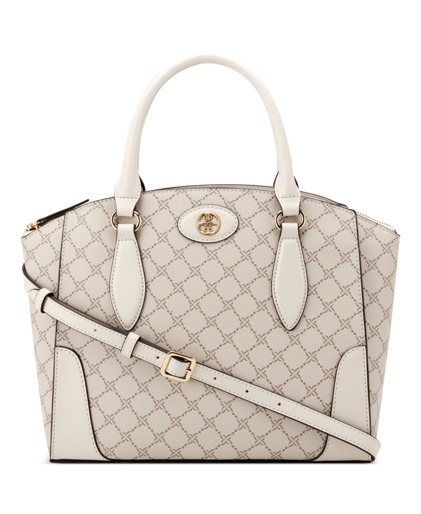 Женская сумка Nine West Innes Satchel, цвет: Чёрный — фото 7