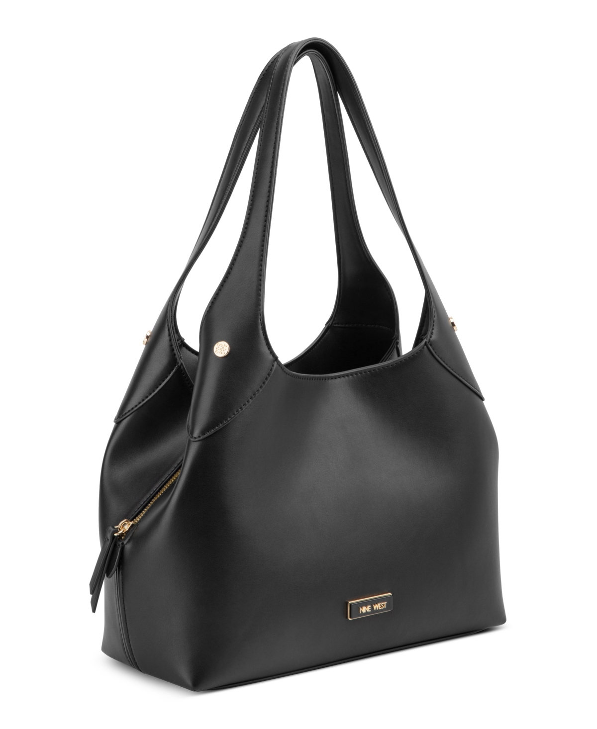 Nine West Eamon Large Shoulder Bag In Black