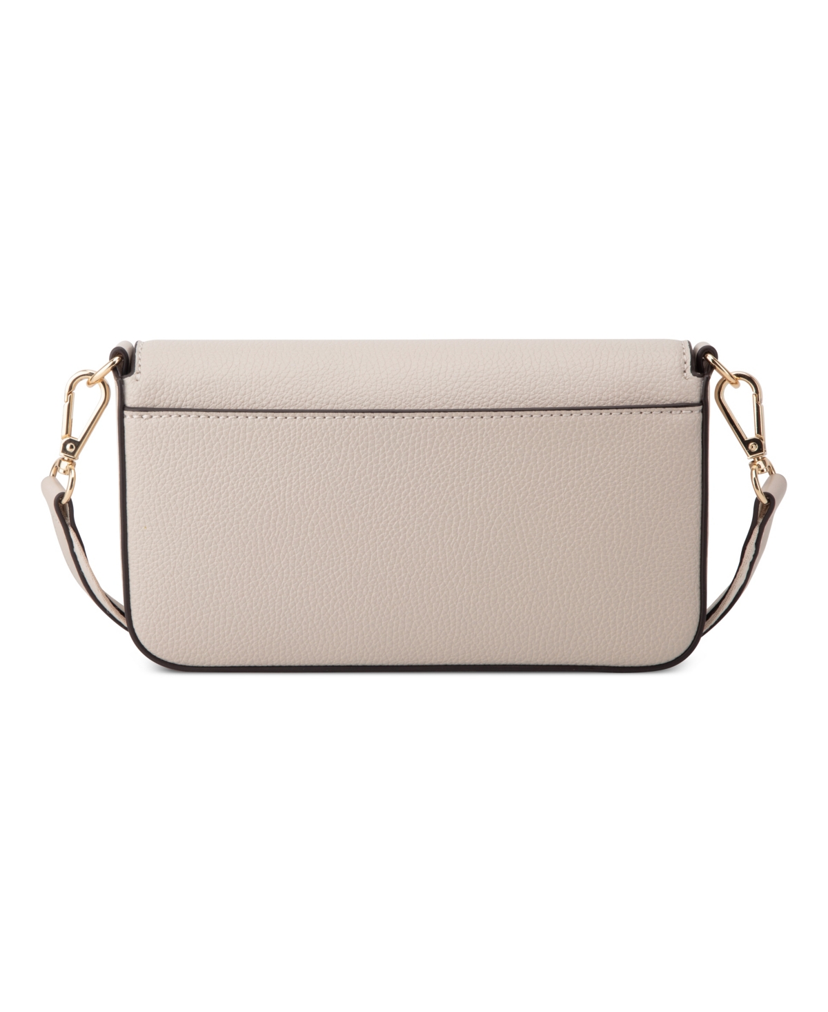 Shop Nine West Nalini Small Flap Crossbody Bag In Cement
