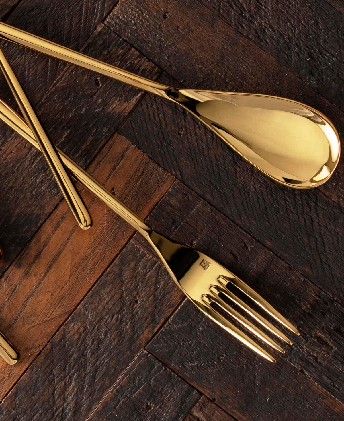 Fortessa Dragonfly 5-piece Flatware Set In Gold