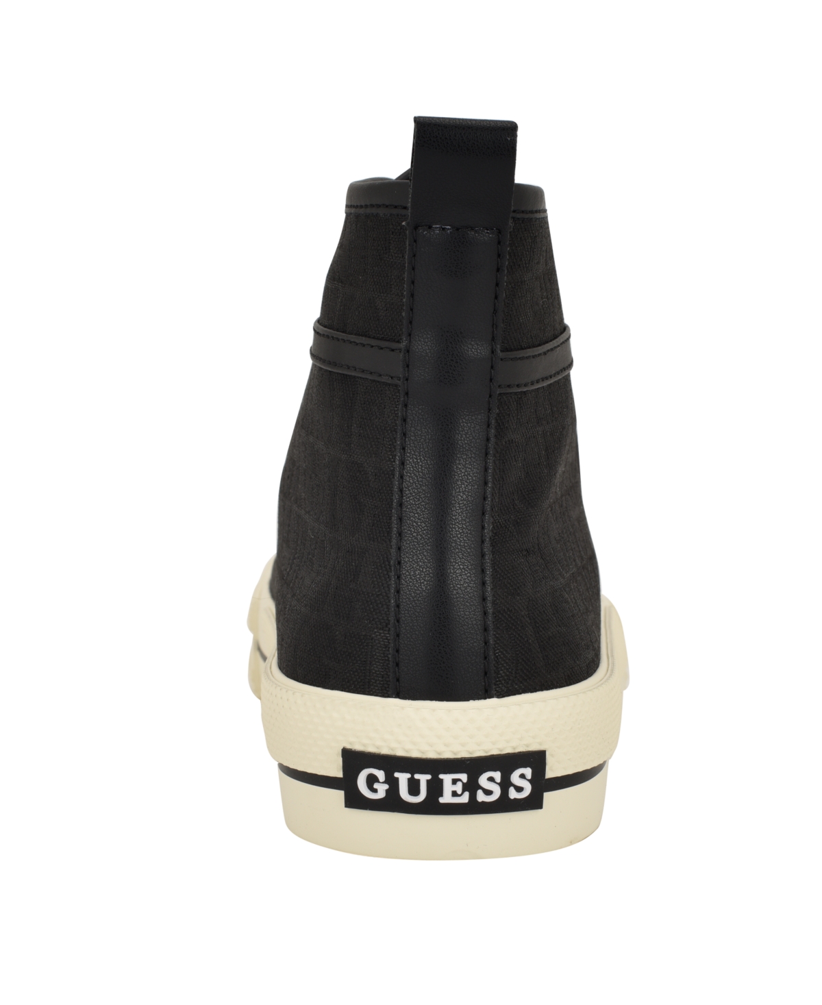 Guess Women's Colyn High Top Logo Lace-up Sneakers In Black