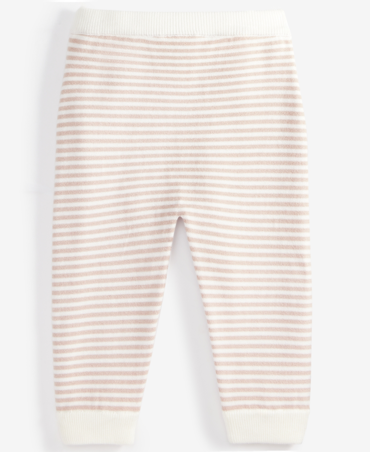 First Impressions Baby Cotton Stripe Pants, Exclusively At Macy's In Hummus
