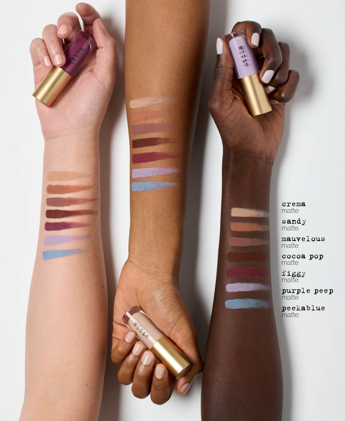 Stila Liqua-play Eye Shadow In Sandy Matte