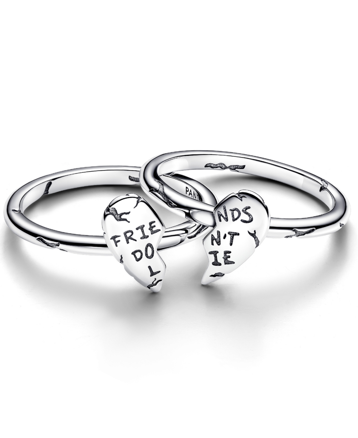 Pandora Stranger Things Friends Don't Lie Splitable Ring In Sterling Silver