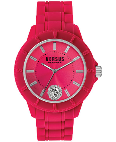 Versus by Versace Women's Tokyo Red Silicone Strap Watch 42mm SOY040015