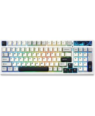 YZ98 Gasket Mechanical Keyboard 99 Key Hot Swappable BT5.0/2.4G/USB-C Wireless Gaming with 5-Layer Sound Padding NKRO 98% Layout with RGB for Linux/Win/Mac Milk Switch