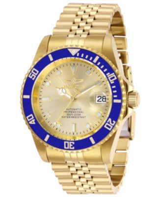 Men's 29185 Pro Diver Automatic 3 Hand Champagne Dial Watch